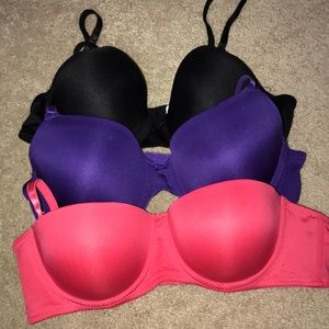 Bundle of 3 bras - size 36b